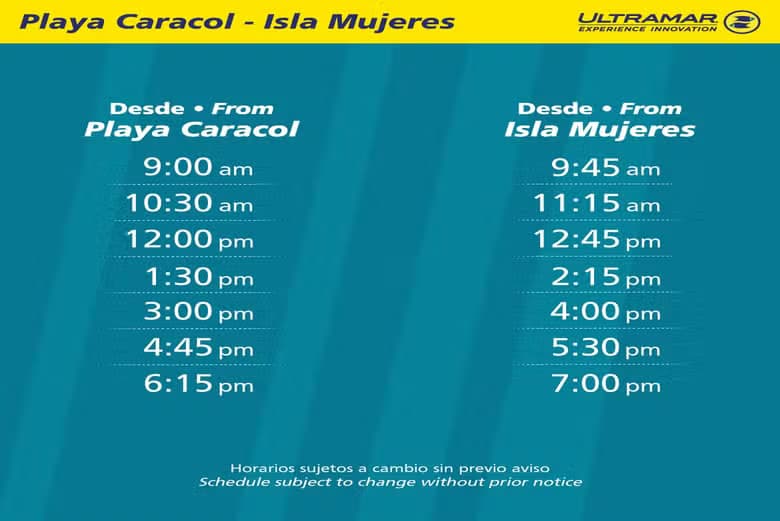 Ferry a Isla Mujeres - photo 10