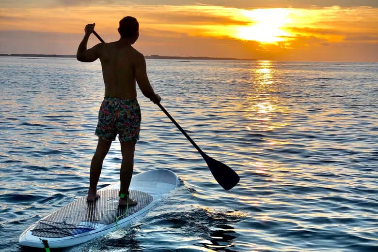 Paddle surf en CancĂșn al amanecer - photo 6