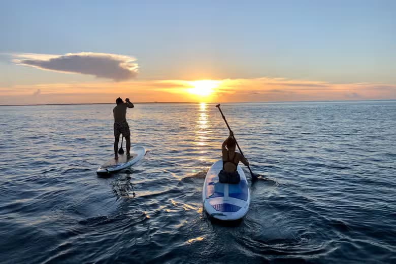 Paddle surf en CancĂșn al amanecer - photo 7