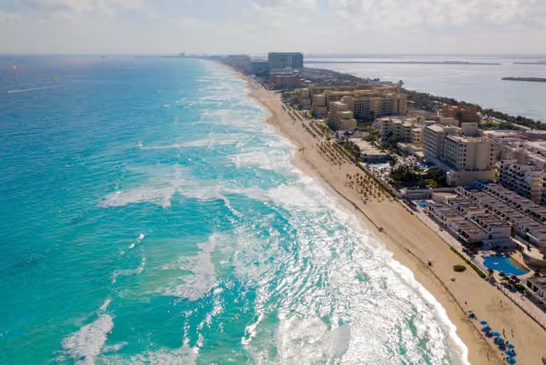 Parasailing en CancĂșn - photo 7
