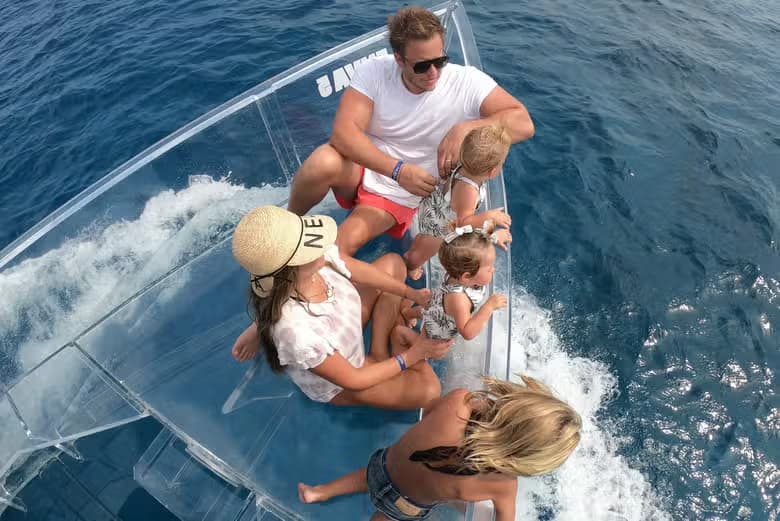 Paseo en barco transparente por CancĂșn - photo 2