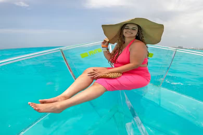 Paseo en barco transparente por CancĂșn - photo 14