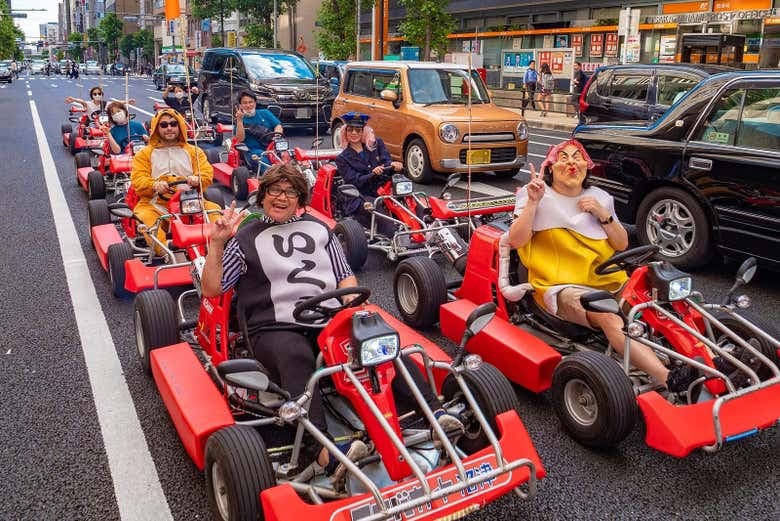 Osaka Kart Tour with Costume Rental - photo 8